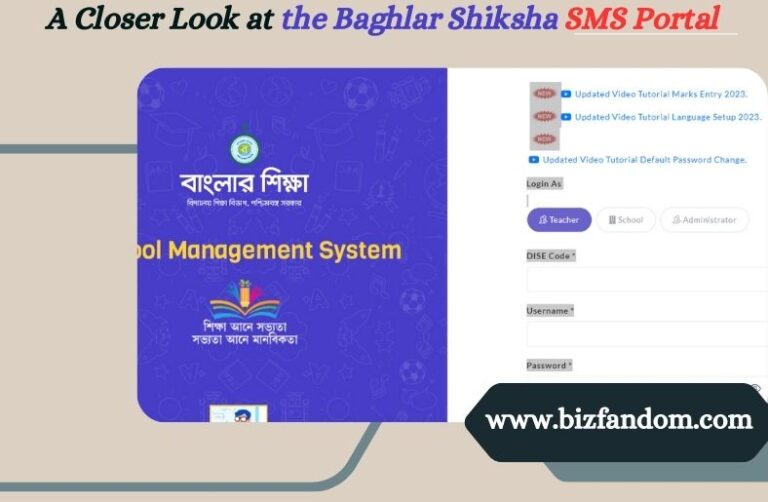 banglar shiksha sms portal