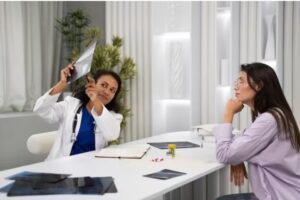 Explanation of typical menopause symptoms
